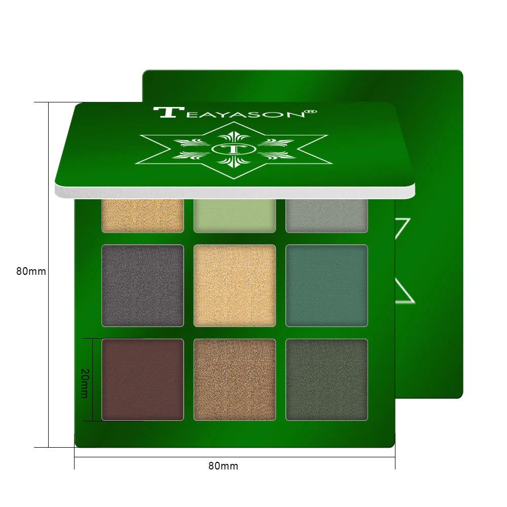 9 Colors Glitter Eyeshadow Palette Shimmer Diamond Powder Pigment Eyes Makeup Pallete Matte Eye Shadow Cosmetics |