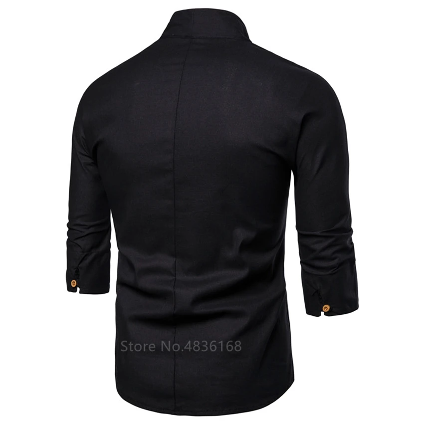 Китайский топ кран Emboridery винтажные рубашки Тан костюм кунг-фу традиционная китайская одежда для мужчин Новогодняя одежда мужской ханьфу
