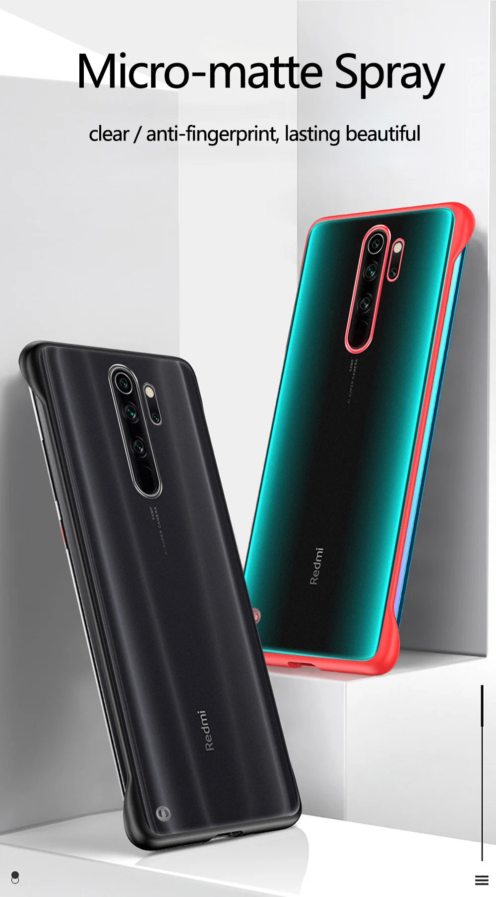 Для Red mi Note 8 Pro Чехол Безрамное Кольцо Прозрачный ударопрочный чехол для Xiaomi mi 8 9 T SE A2 Lite Red mi Note 7 K20 Pro 7A чехол