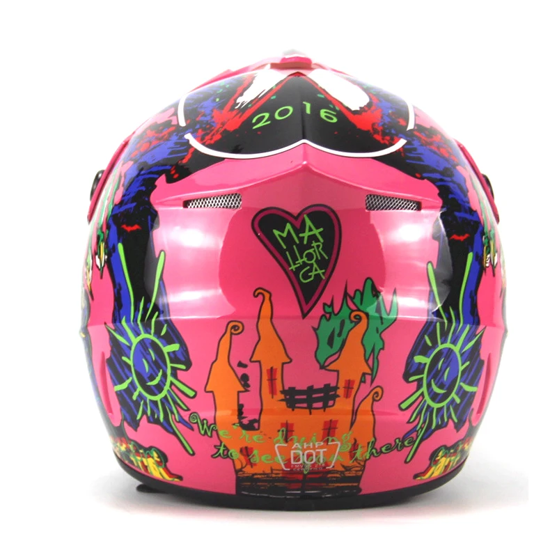 Лидер продаж внедорожные шлемы горные Гонки Горный полный шлем rcycle moto cross casque capacete горные велосипедные шлемы