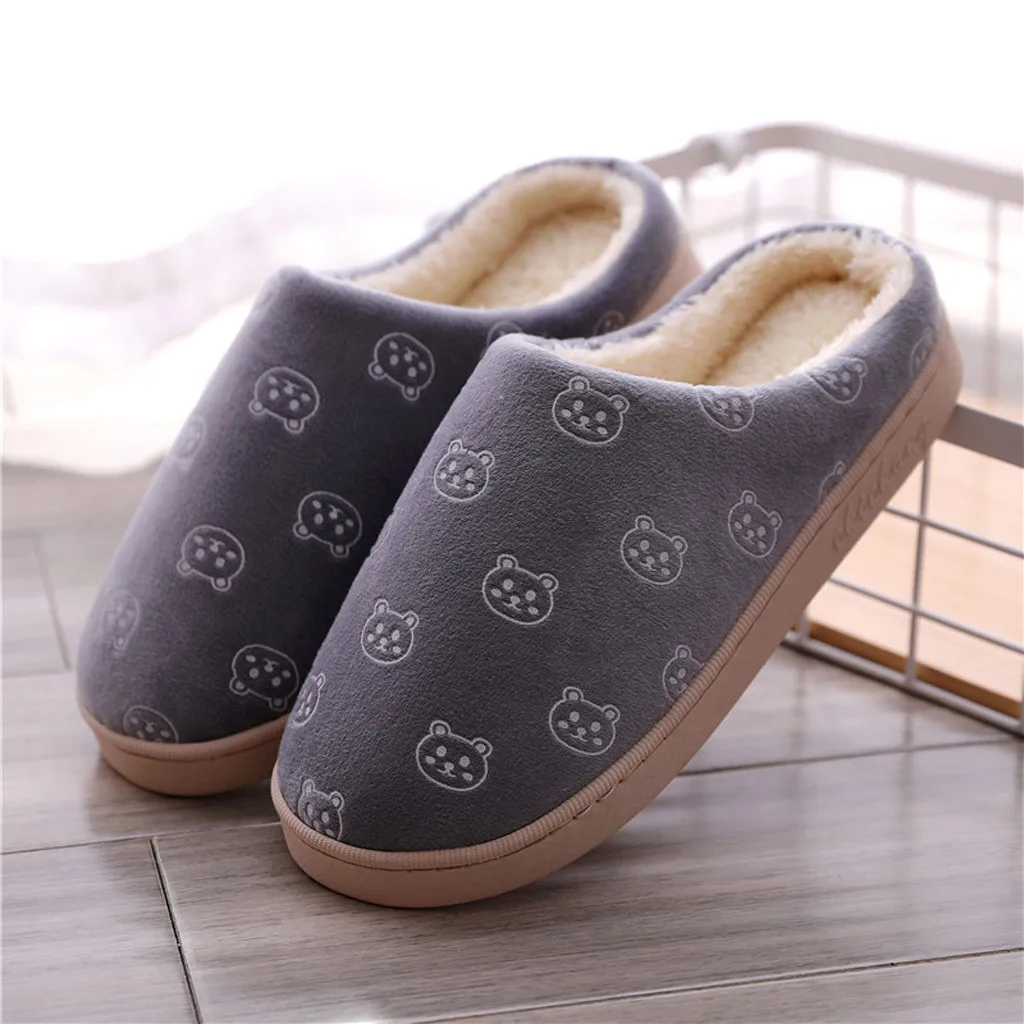 Мужские Тапочки большого размера нескользящие домашние тапочки с рисунком