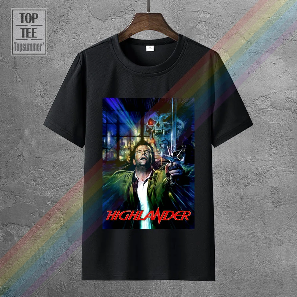 

Постер Фильма Highlander, Мужская футболка, уличная мода, Мужская футболка 2019, футболка на заказ, мужская одежда 2019
