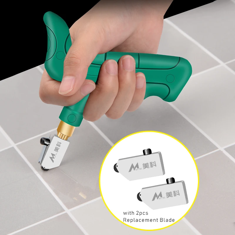 Режущий инструмент для резки плитки и стекла набор из 2 режущих лезвий смазки