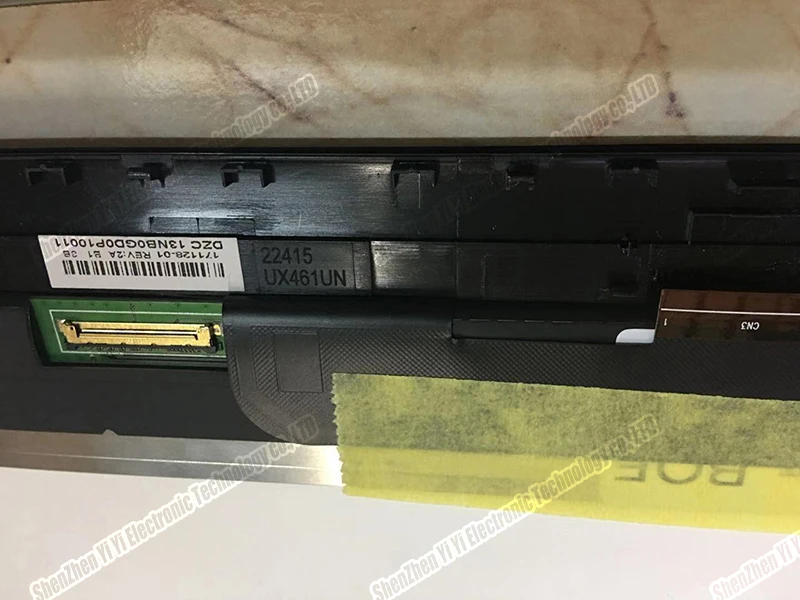 Бесплатная доставка 14 дюймов ноутбук FHD LCD сенсорный экран дигитайзер стекло в