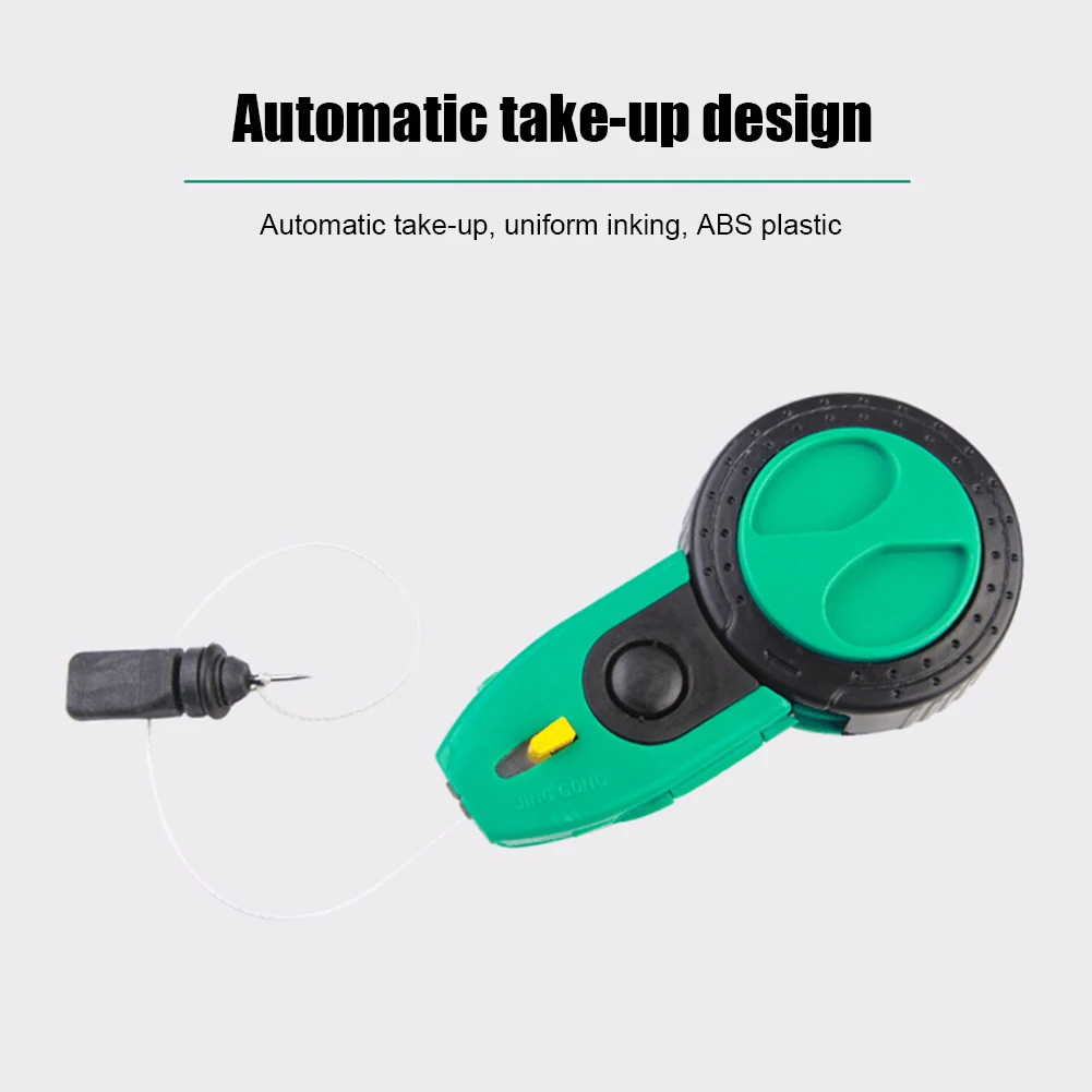 Портативный плотничный ручной маркер чернильный Автоматическая обмотка