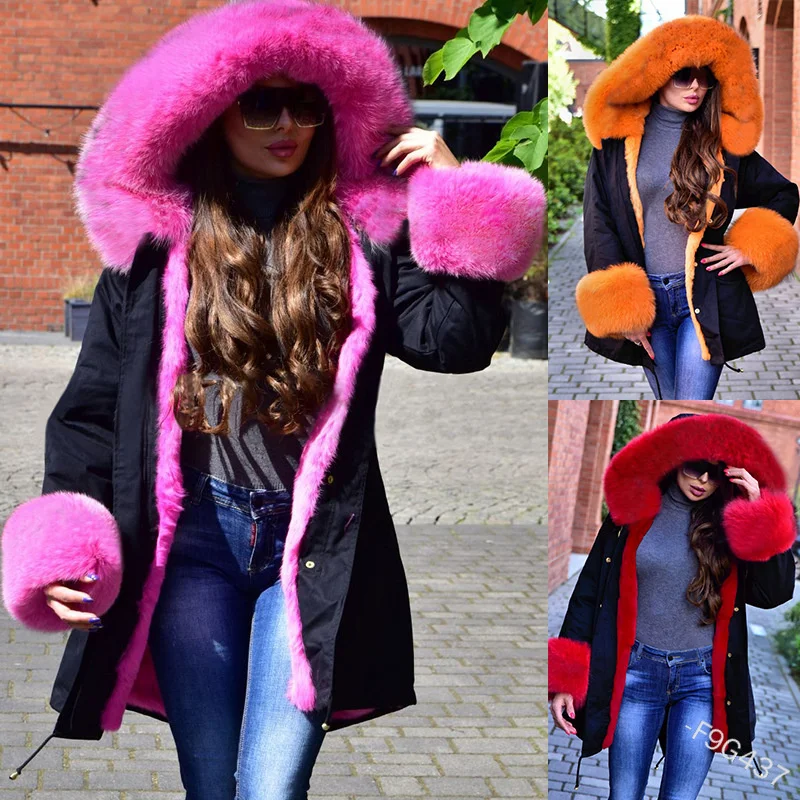 

2021 New Fashion Parka Medium and Long Warm Coat No Tags