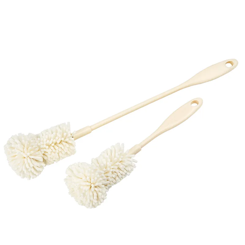 Чашка щетка горшок блюдо чаша плита очистки антипригарное масло с длинной ручкой