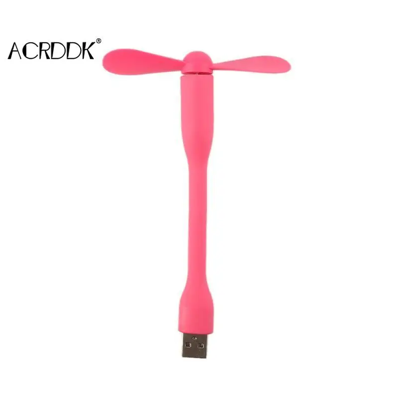 Creative USB Fan Flexible Portable Mini and LED Light Lamp Xiaomi Book For Power Bank Notebook Computer Gadgets FL | Компьютеры и офис