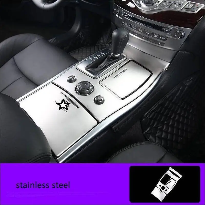 Car Automovil Decorative Auto Foot Pedal Control System Panel Interior Sticker Strip Parts Protecter 18 19 FOR Infiniti Q7L | Автомобили и