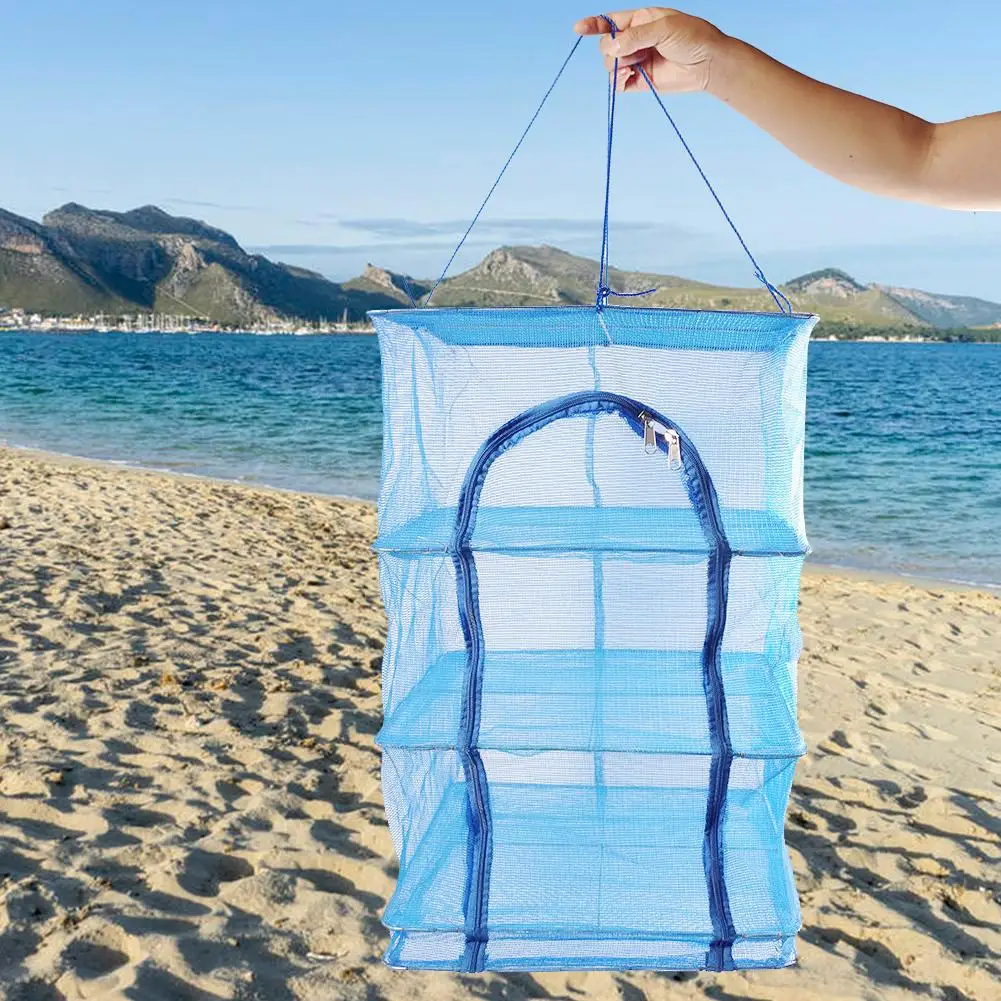 Складная сетка для сушки овощей 4-слойная Прочная Сушилка мужчин аксессуары