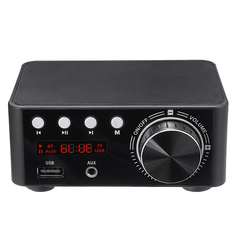 Mini bluetooth 5.0 HiFi TPA3116 Digital Amplifier Stereo Audio 2.0 Channel Class D Sound Power Amplifiers 50Wx2 | Электроника