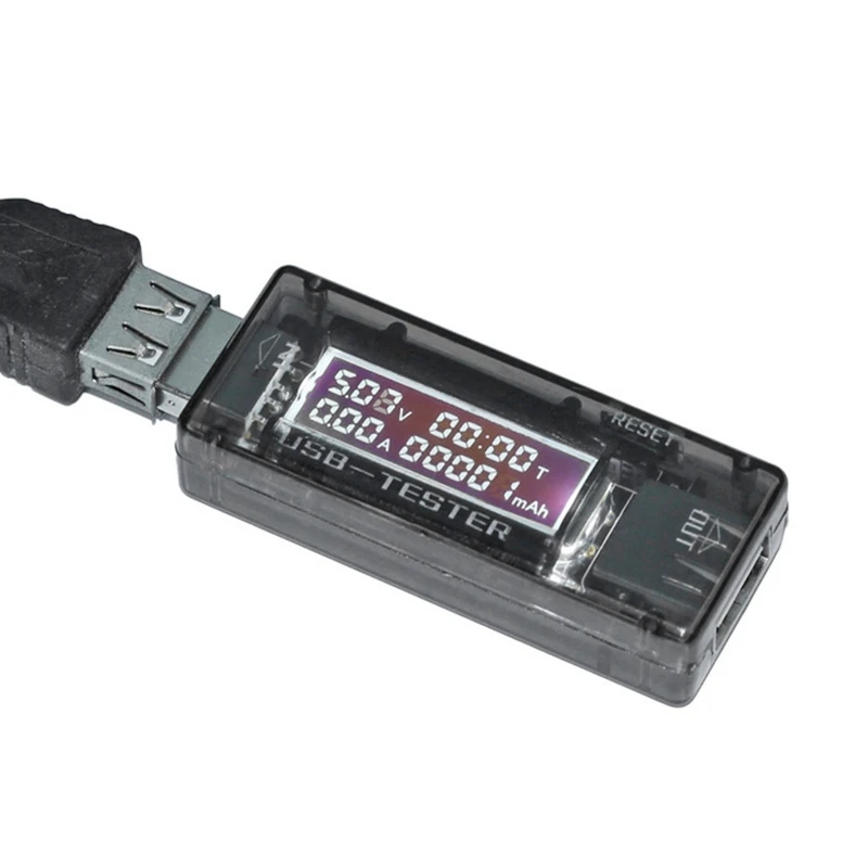 8 в 1 USB монитор цифровой ЖК детектор тестер емкости напряжения тока времени