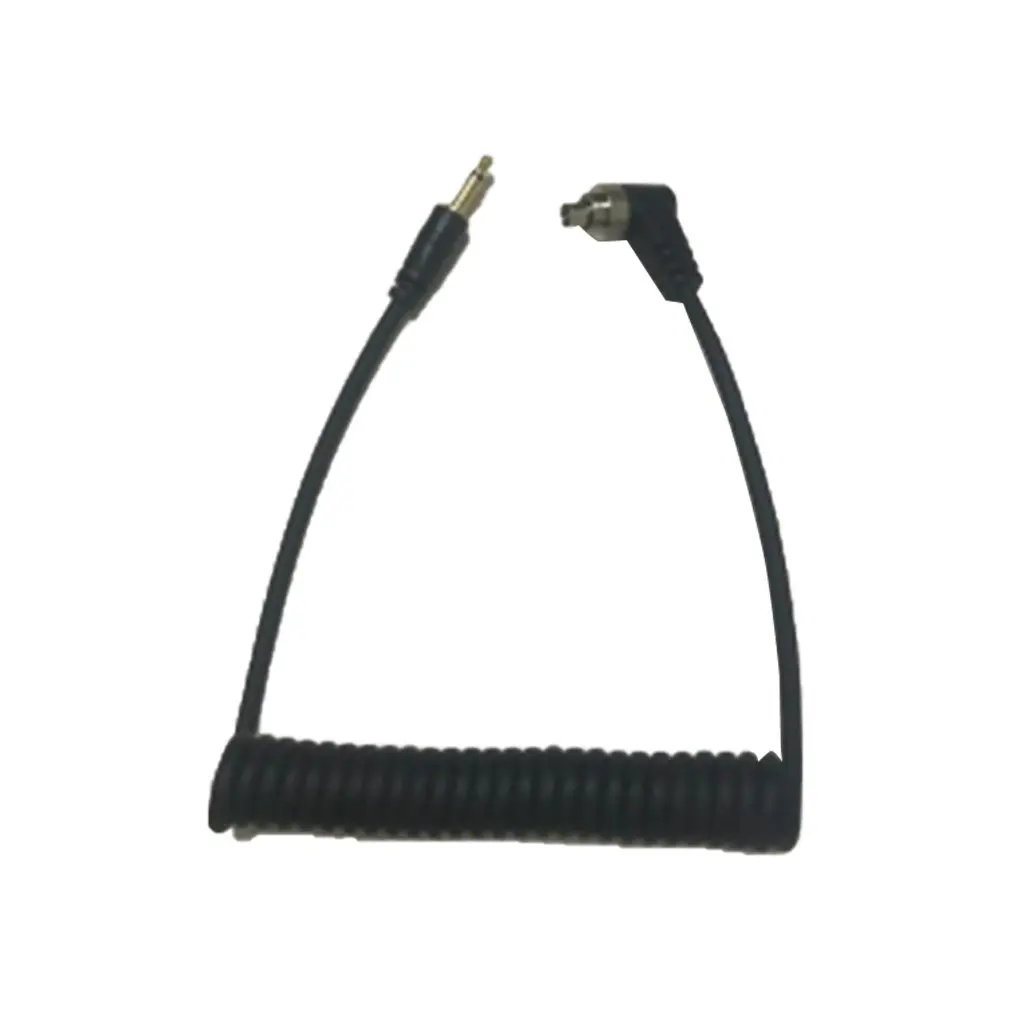 

Flash Light Spring PC Sync Cable 2.5mm to Male Flash Plug 30-100cm for Photography Studio Camera Flash Trigger Accessories Wire