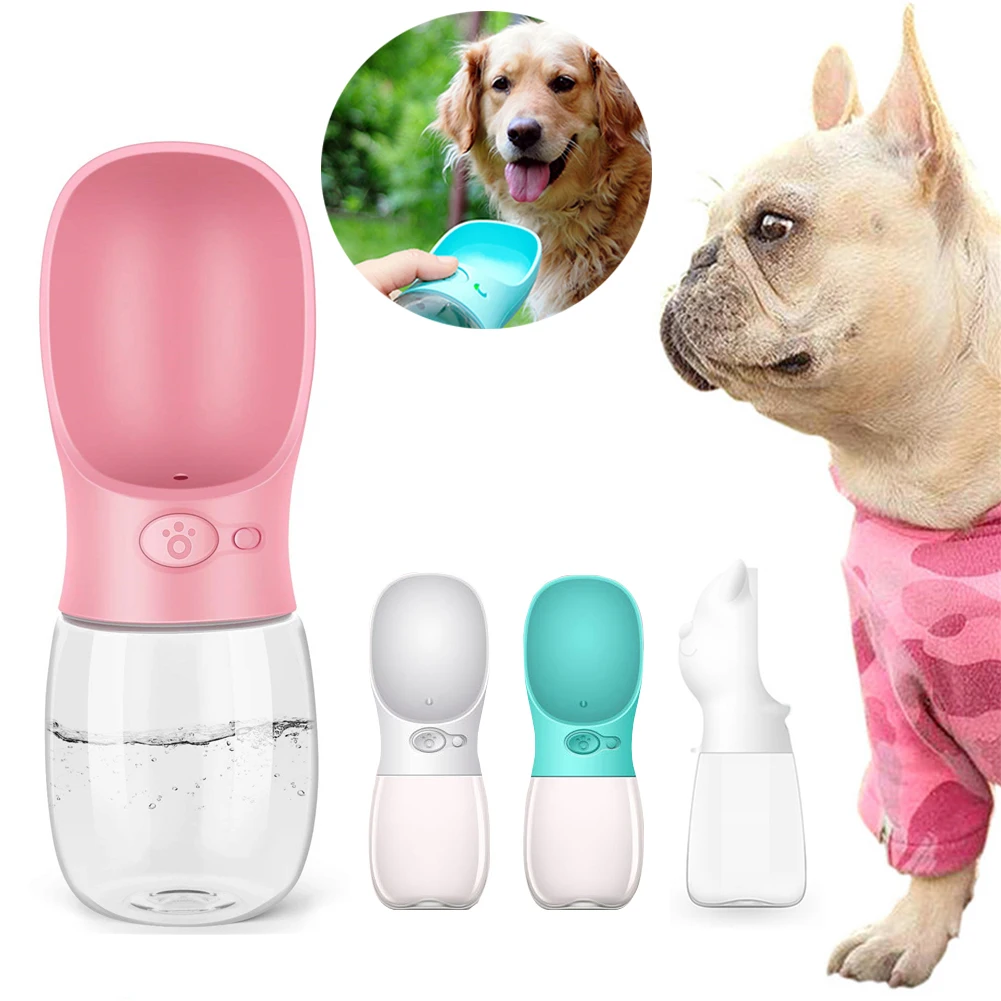 

Portable Pet Water Bottle Cat Dog Travel Drinking Bowl Outdoor Pets Water Dispenser 350ML 480ML 550ML Outside Puppy Feeder