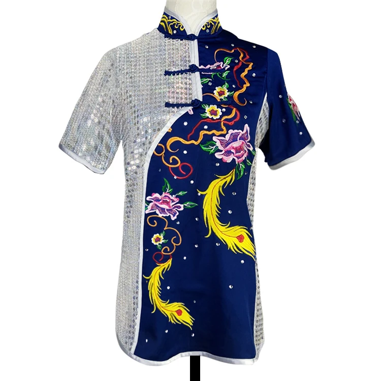 Китайская стандартная Униформа Wushu костюм кунг-фу для боевых искусств одежда