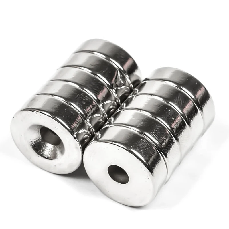Small Countersunk Round NdFeB Neodymium Magnet Powerful Rare Earth Permanent Fridge Magnets for DIY
