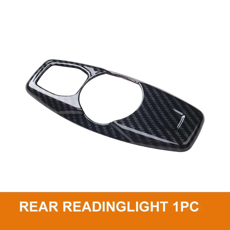REAR READINGRLIGHT Украшение интерьера автомобильные аксессуары АБС пластик углеродное волокно украшение интерьера для ford everest - Цвет: REAR READINGRLIGHT