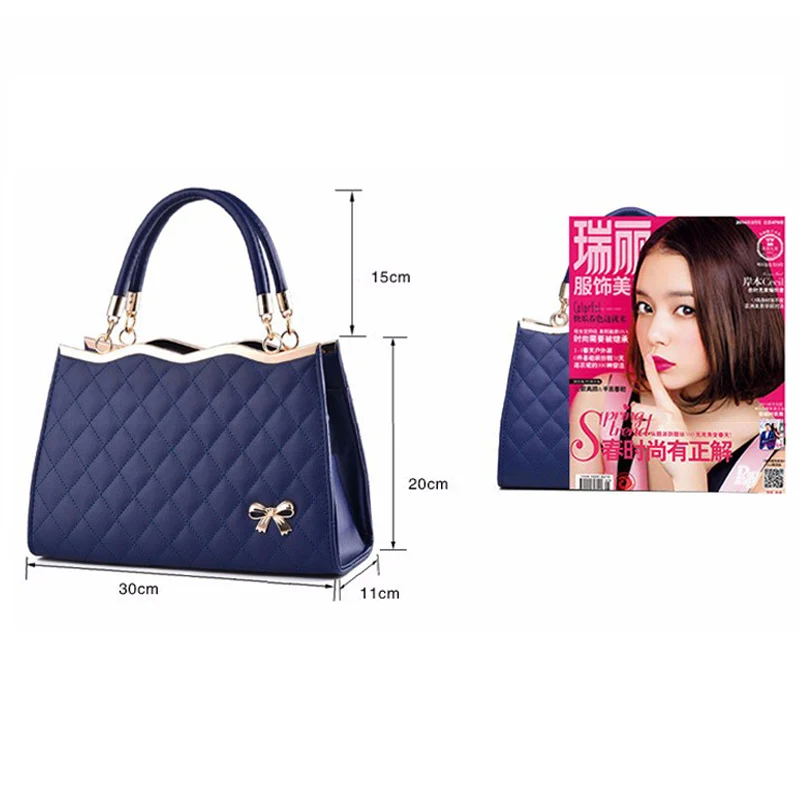 Модная сумка 2019 Новая женская кожаная большая вместительность сумки на плечо