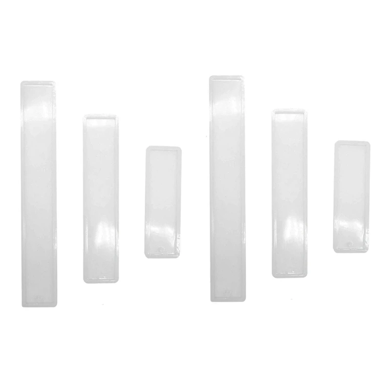 

6x Silicone Bookmark Mold For Jewelry Craft Making Diy Bookmark