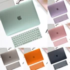 Прозрачный чехол для Apple Macbook Air Pro Retina M1 11 12 13 15 16 дюймов, аксессуары для компьютера 2020 Air 13 A2179 A2337 A2338 a2289