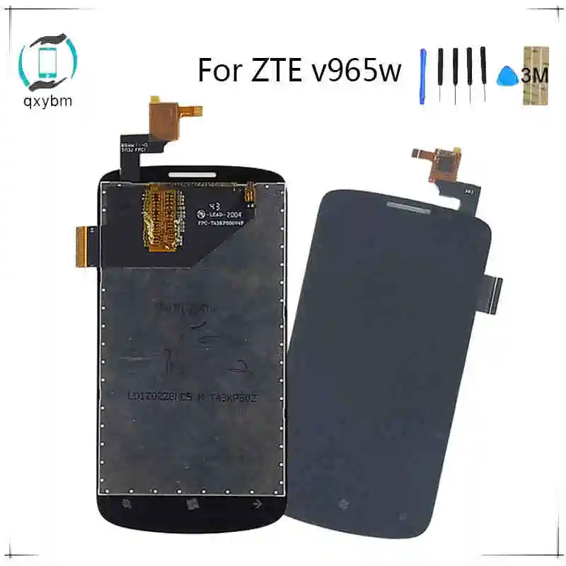 4 3 дюймов для zte V965W ЖК дисплей сенсорный экран дигитайзер сборка Замена Заводская