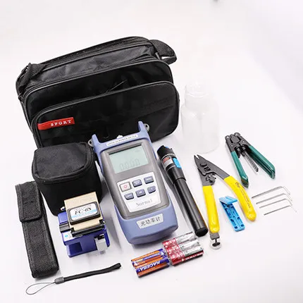 6 в 1 FTTH Набор инструментов для оптического волокна волоконно-оптический Herramientas