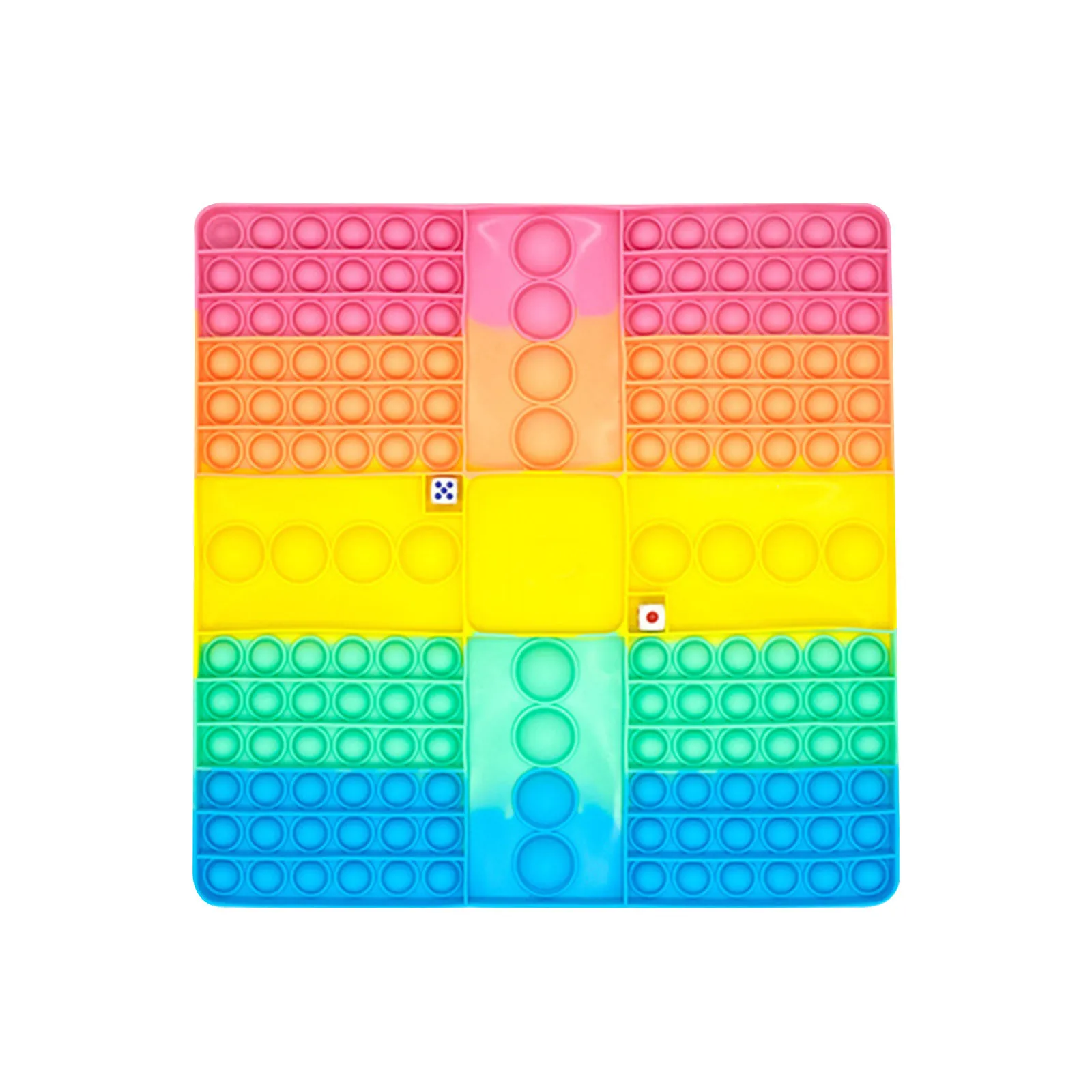 

Игрушки-фиджеты большого размера, радужная шахматная доска, большой Поппер, пузырьки, простая доска-подвеска, игра для снятия стресса, поп и...