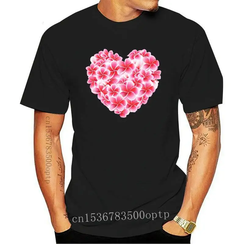

New Womens T-shirts Ladies Short Sleeve Love Heart Valentine Flower Floral Women Print Ladies Top T Graphic Female Tee T-Shirt