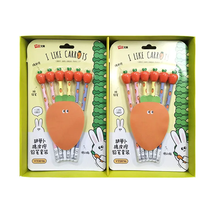 

Pencil Eraser Set Creative Cute Cartoon Shape Pencil 6 Pack School Supplies Set Cute School Supplies