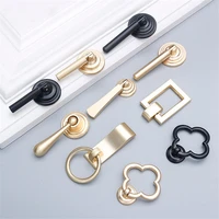 simple cabinet pulls knobs zinc alloy kitchen cupboard single hole for bedside table handle pull drawer knobs furniture hardware