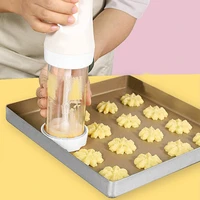 electric cookie press gun churros maker with 12 discs and 4 icing tips for cake diy tools baking accessories cookie stamp set