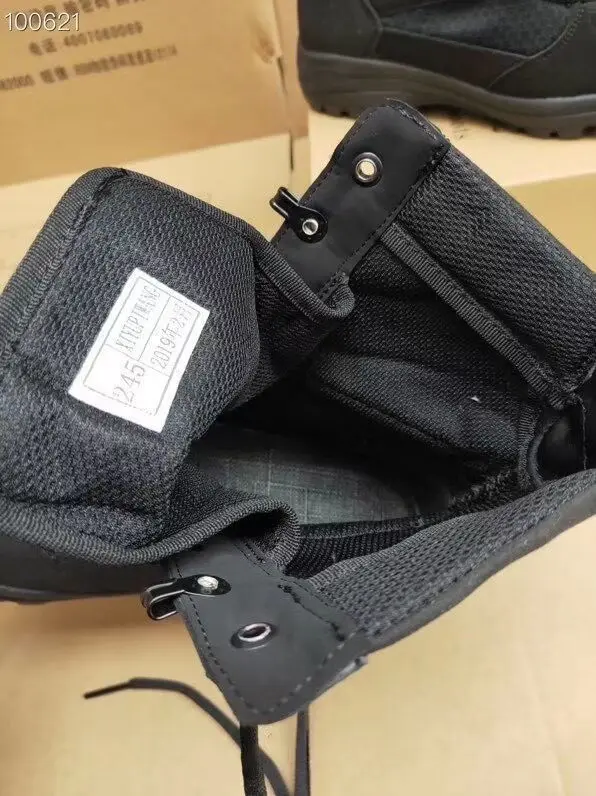 Men's Combat Jihua Outdoors Military Boots Summer Breathable Ultra-Light Flying Eagle Special Forces Tactical Hiking shoes