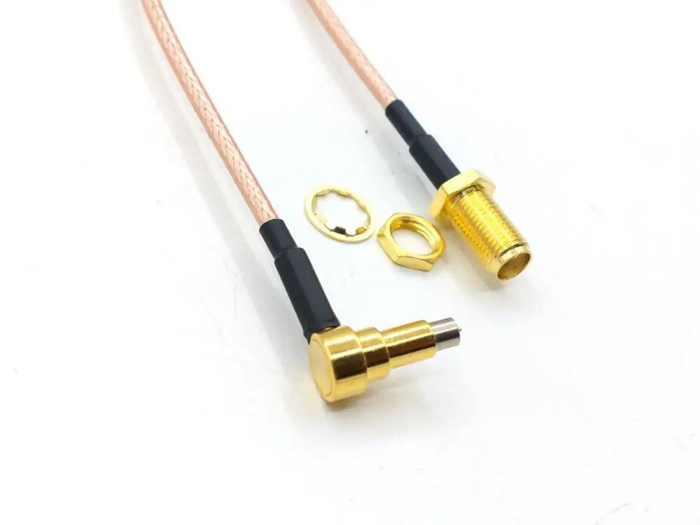 100 шт. Новый тестовый зонд MS156 Штекер-гнездо SMA кабель RG316