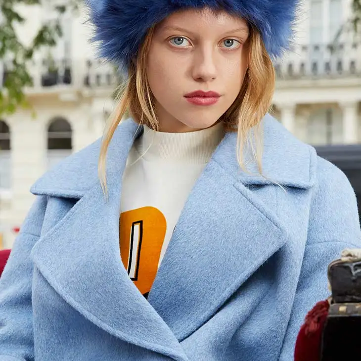 Vero Moda женское длинное шерстяное пальто с отворотом и открытыми плечами | 318327518