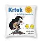 Милый чехол для диванной подушки Krtek с изображением Кротов в гостиной, мультяшный квадратный Чехол для диванной подушки 40x40 см