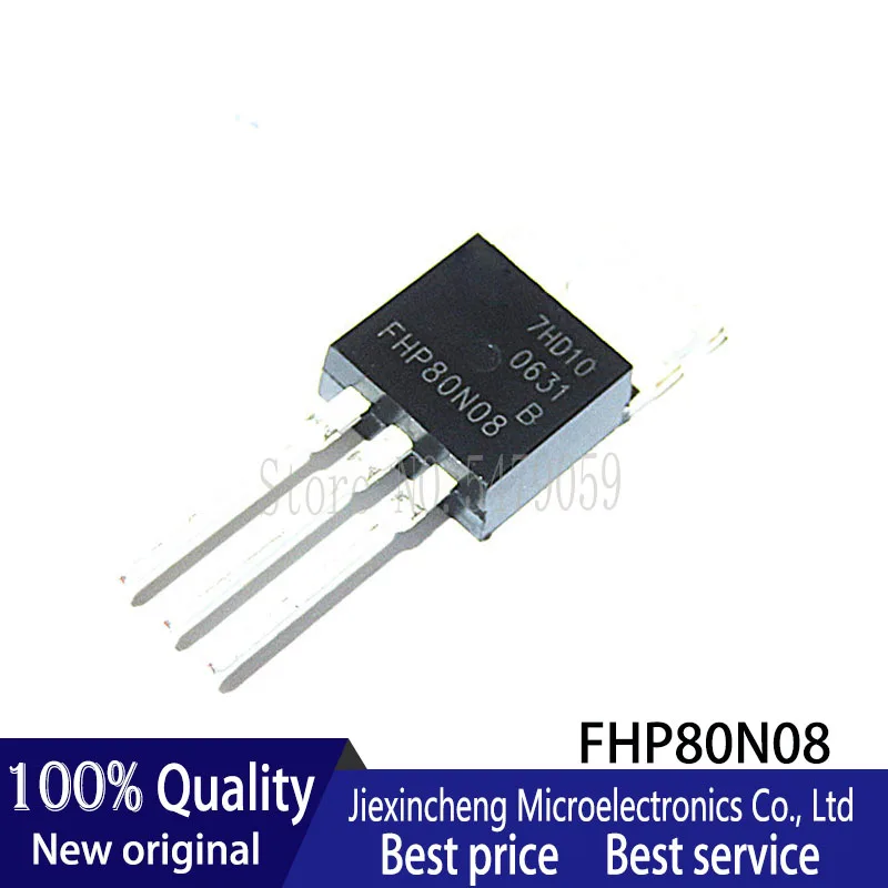 10 шт. FHP120N08 FHP100N08 FHP80N08 TO 220 MOSFET новый оригинальный|Запасные части| |