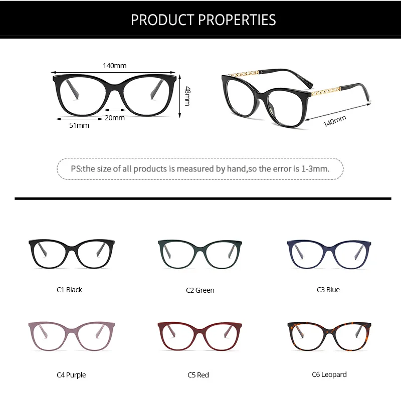 Женские прозрачные очки Pro Acme оправа из ацетата Модные оптические Оправа очков
