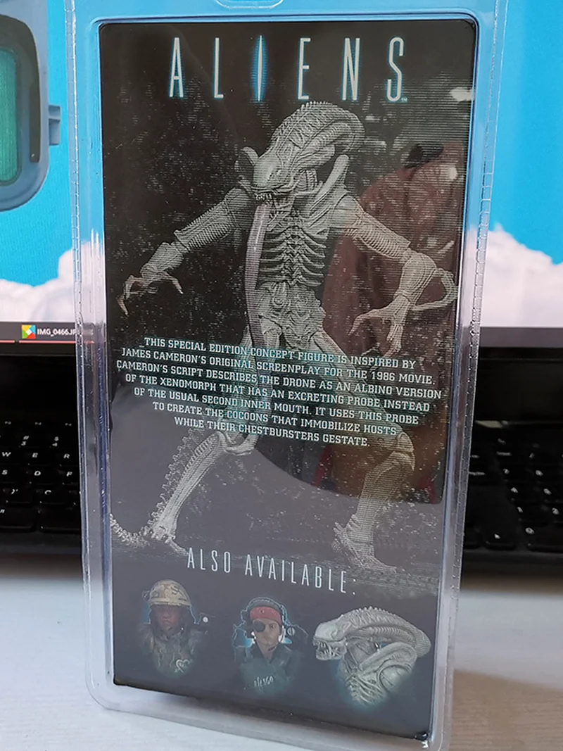 

NECA Aliens Xenomorph Warrior Alien 7" Action Figure Battle Damaged