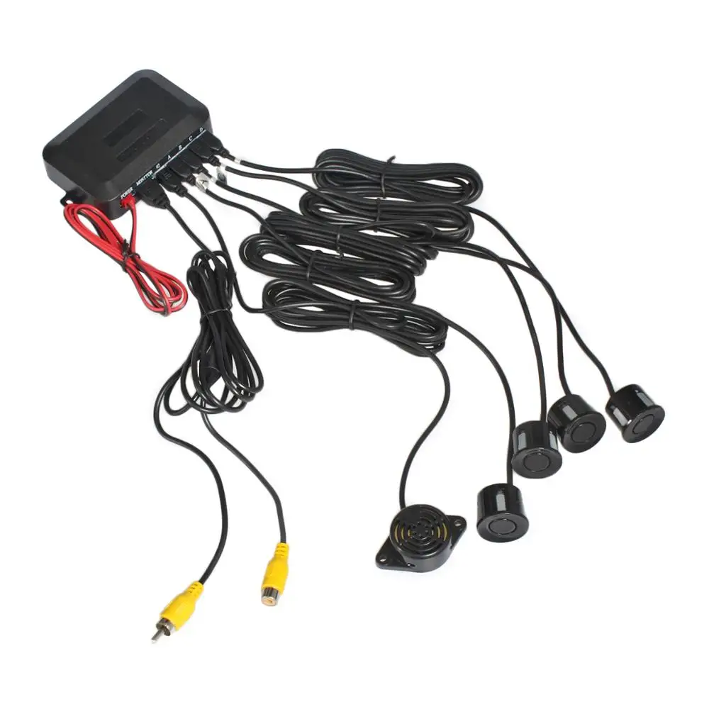 DIYKIT 5 &quotзеркало заднего вида автомобильный монитор комплект + Видео парковочный