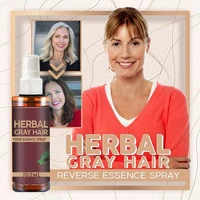 100ml hair spray natural easy to use plant extracts herbal grey hair spray for beauty black hair spray