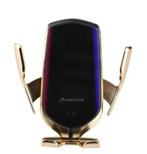 Беспроводное зарядное устройство S5 с автоматическим зажимом и умным датчиком QI