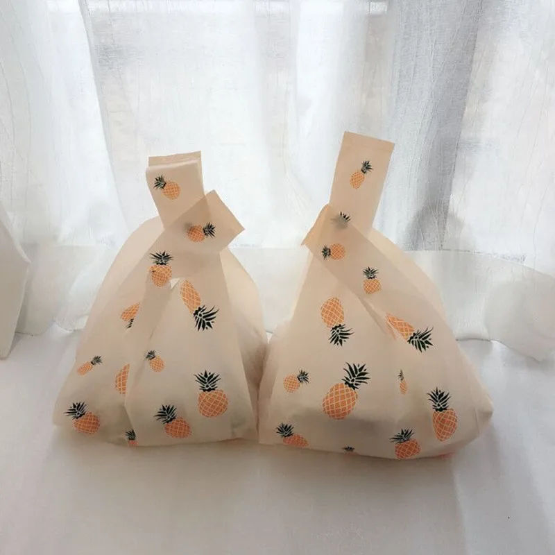 50 шт./лот пластиковые пакеты для супермаркета сумки покупок упаковка овощей