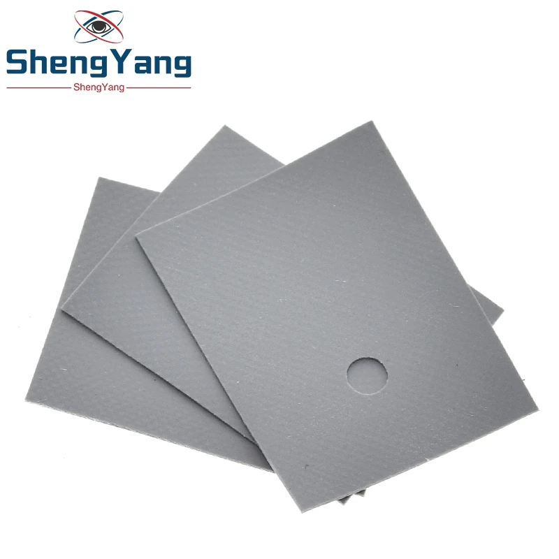 

10pcs Large TO-3P TO-247 silicone sheet insulation pads silicone insulation film