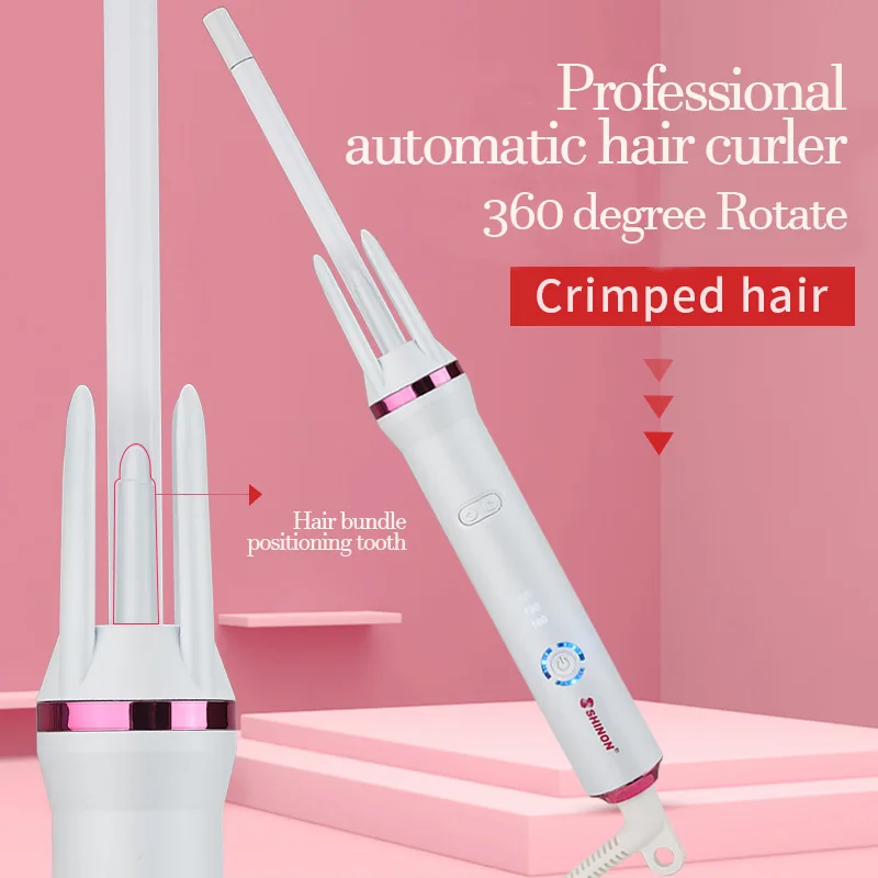 Professional Automatic Hair Culer Wand Curling Iron Stick Curler Electric Waver Styling Fast Styler Salon Tools | Красота и здоровье