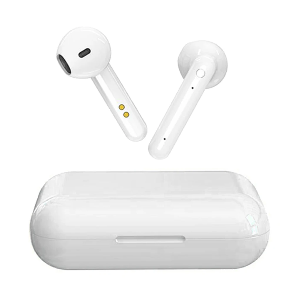 TWS наушники с поддержкой Bluetooth 5 0 и зарядным футляром 300 мАч|Наушники гарнитуры| |