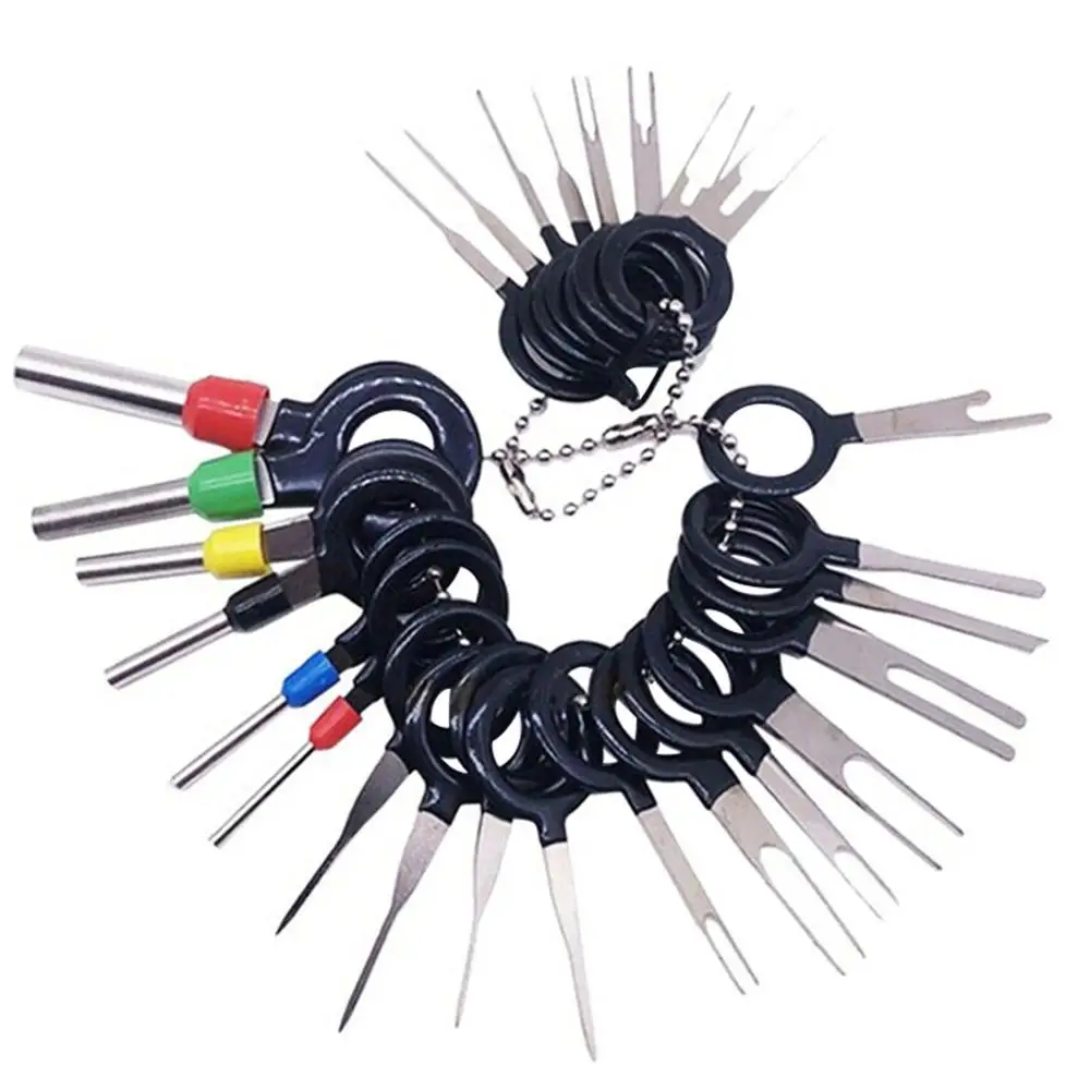 26 шт. игольная проволока для снятия клемм инструмент автомобиля электропроводка
