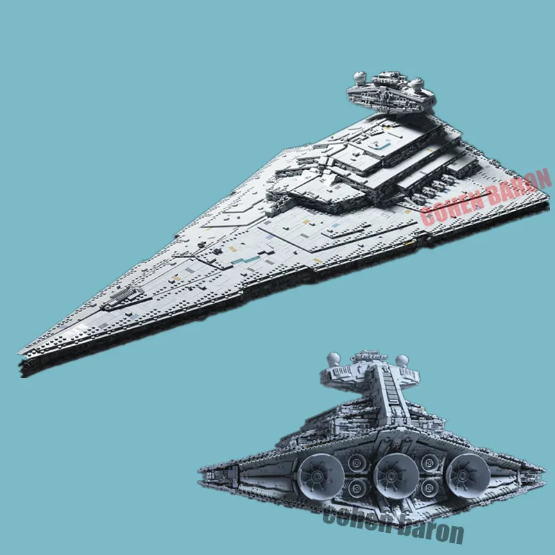

NEW 11353PCS Monarch Imperial Star Destroyer MOC-23556 Space Wars Building Blocks Bricks Gift Kids Christmas Toys