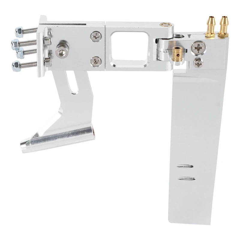 

1Pcs Water Absorbing Rudder Aluminum Suction Rudders with Tail 4Mm Shaft Bracket for CAT RC Jet Boats Parts