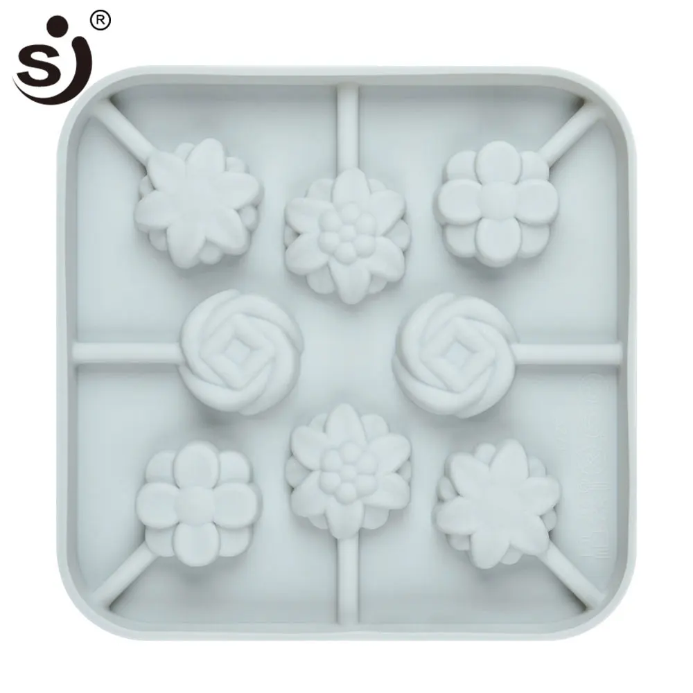 SJ цветы силиконовые формы для торта шоколад 3d украшение леденец Конфеты мыши