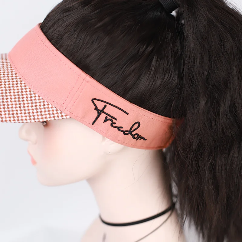 шапка женская парики женские натурал ободок для волос Женская бейсбольная